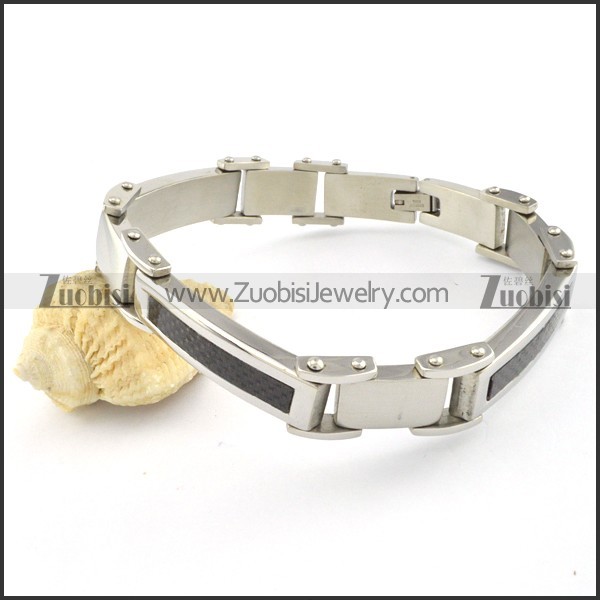 economic oxidation-resisting steel Stamping Bracelets -b000639