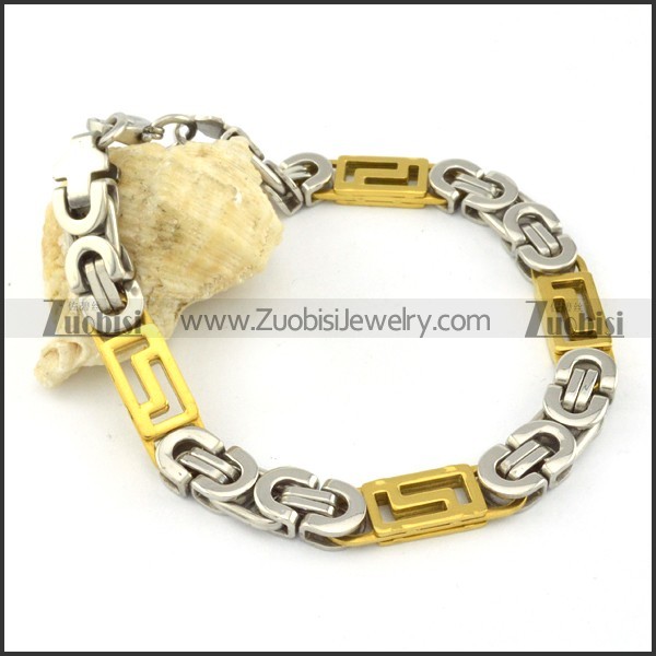 top quality Stainless Steel Stamping Bracelets -b000674