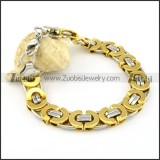 functional Stainless Steel Stamping Bracelets -b000663