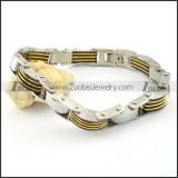 beauteous Stainless Steel Stamping Bracelets -b000634
