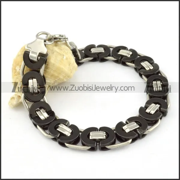 beauteous noncorrosive steel Stamping Bracelets -b000664