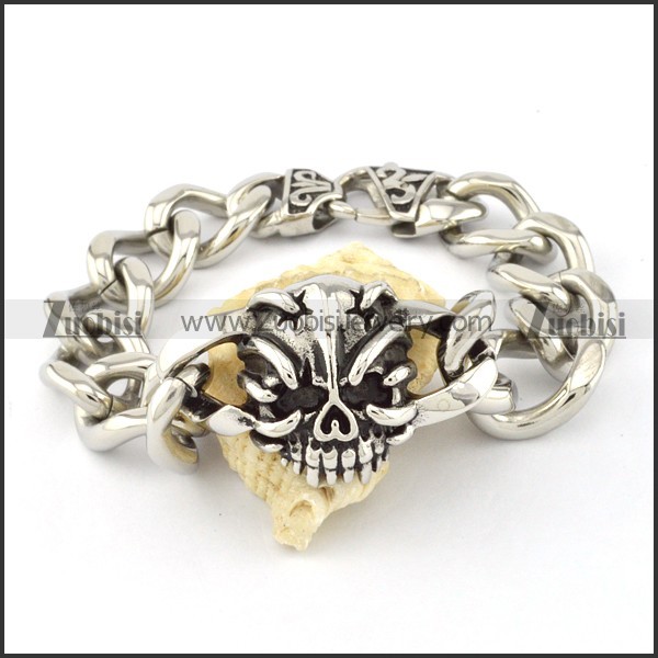 good 316L  Biker Bracelets for Mens - b000701