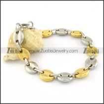attractive 316L Stainless Steel Stamping Bracelets -b000678