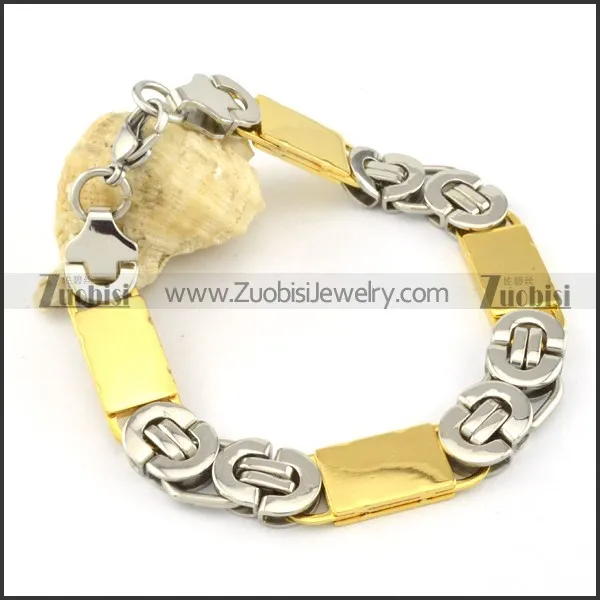 pleasant noncorrosive steel Stamping Bracelets -b000660