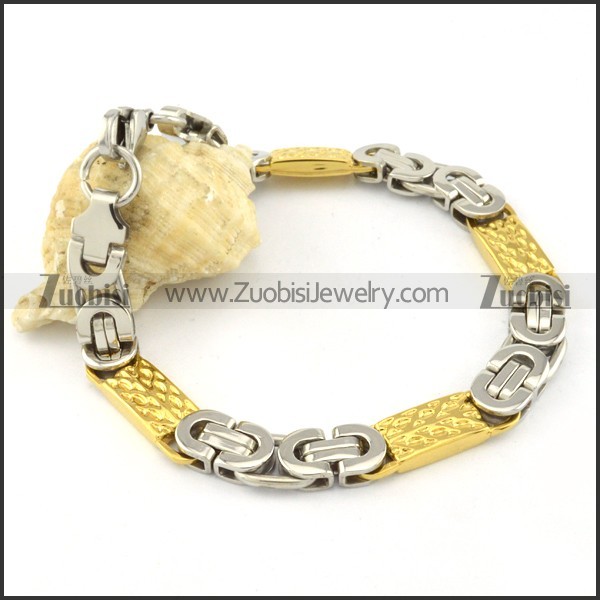 great noncorrosive steel Stamping Bracelets -b000676