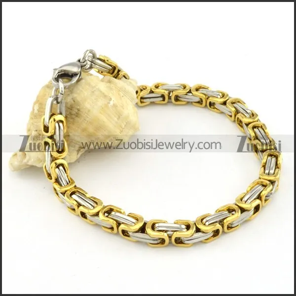 pleasant noncorrosive steel Stamping Bracelets -b000653