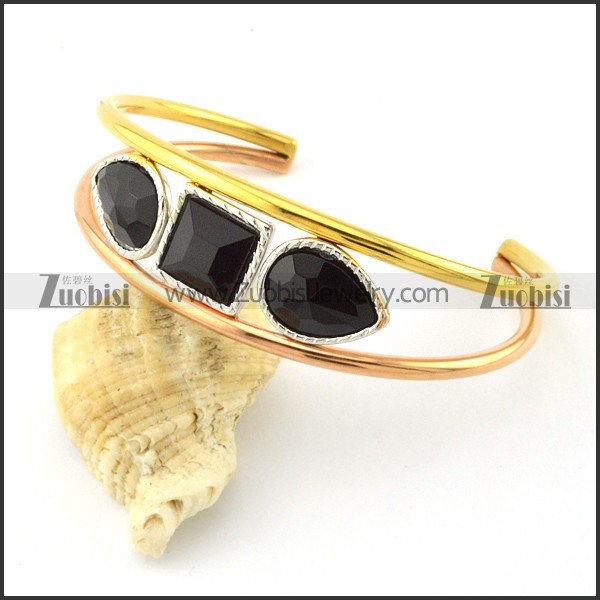 economic 316L Steel Bangle -b000912