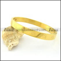 comely 316L Stainless Steel Bangle -b000906