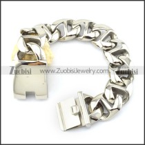 Casting Bracelet in 31L Stainless Steel for Bikers -b000962