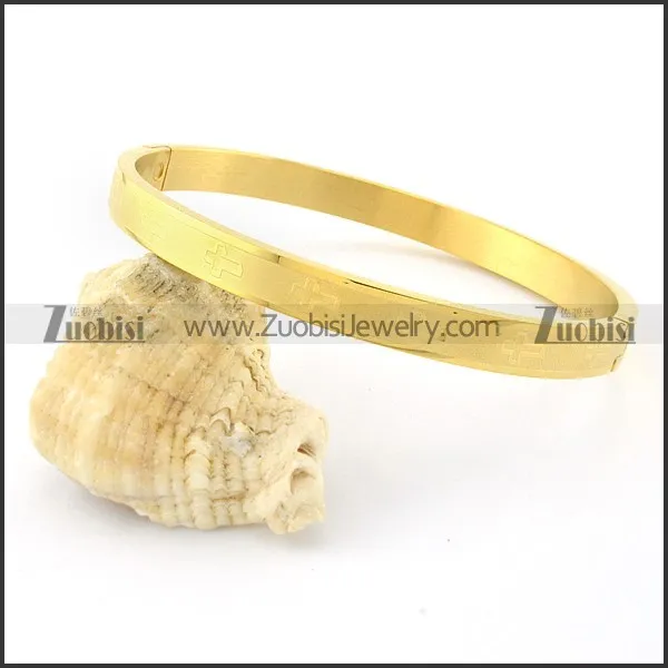 clean-cut Stainless Steel Bangle -b000890