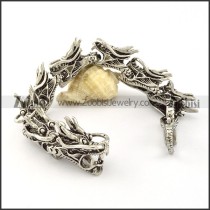 Stainless Steel Casting Dragon Bracelet -b000852