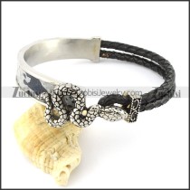 Leather Bracelet -b000955