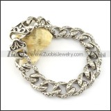 Stainless Steel Stamping Bracelet with Cheap Wholesale Price -b001048