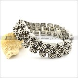 Pleasant 316L Steel casting bracelet from china wholesale jewelry market -b001347