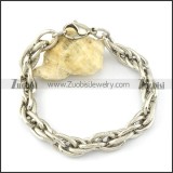 comely oxidation-resisting steel Stainless Steel Bracelet with Stamping Craft -b001232