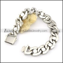 Men's Heavy Casting Bracelet in Stainless Steel Matel -b001246