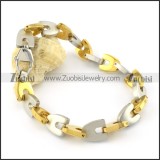 Stainless Steel Stamping Bracelet with Cheap Wholesale Price -b001039