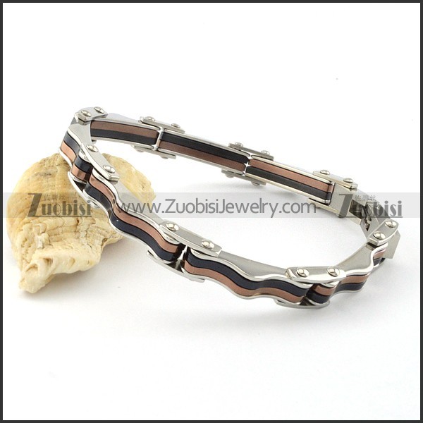 comely 316L Stainless Steel Bracelet for Wholesale -b001105