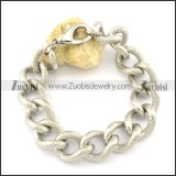 Nice Steel plating bracelet for ladies -b001365
