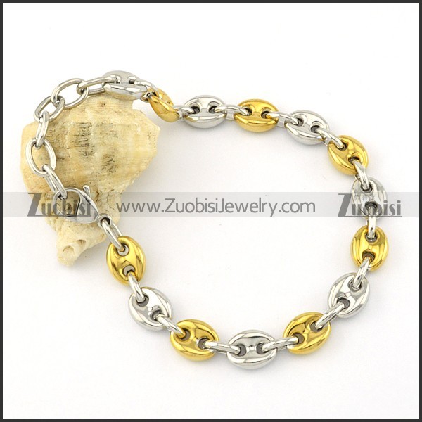 clean-cut 316L Stainless Steel Bracelet for Wholesale -b001159