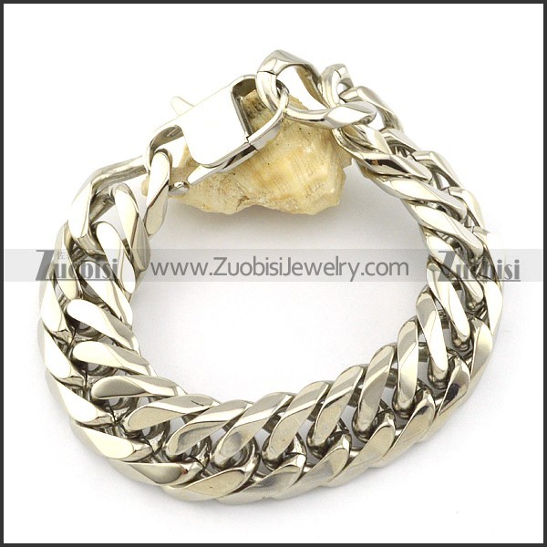 good welcome nonrust steel Big Stamping Bracelet -b001303