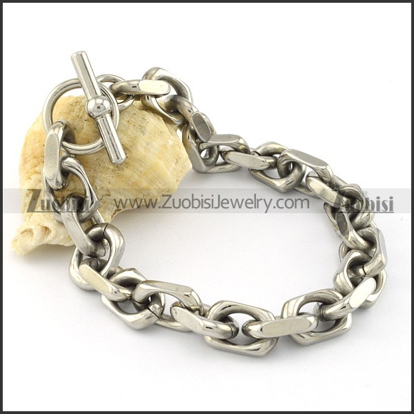 Stainless Steel Stamping Bracelet with Cheap Wholesale Price -b001040