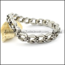 Special Noncorrosive Steel casting bracelet from china wholesale jewelry market -b001357