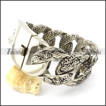 Big Casting Rose Bracelets for Heavy Strong Mens with Cheapest Wholesale Price b001284