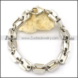 good selling 316L Steel Stainless Steel Bracelet with Stamping Craft -b001207