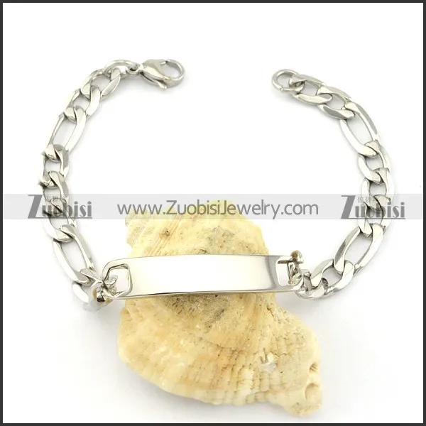 316L Stainless Steel Stamping Bracelet -b001072