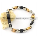 pleasant Steel Bracelet for Wholesale -b001157