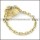 high quality Stainless Steel Stainless Steel Bracelet with Stamping Craft -b001227