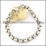 economic Stainless Steel Stainless Steel Bracelet with Stamping Craft -b001223