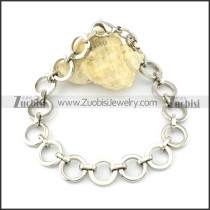 hot selling oxidation-resisting steel Stainless Steel Bracelet with Stamping Craft -b001187