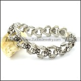 Nice-looking 316L Steel casting bracelet from china wholesale jewelry market -b001360
