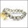 Nice-looking 316L Steel casting bracelet from china wholesale jewelry market -b001360