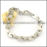 Stainless Steel Stamping Bracelet with Cheap Wholesale Price -b001038