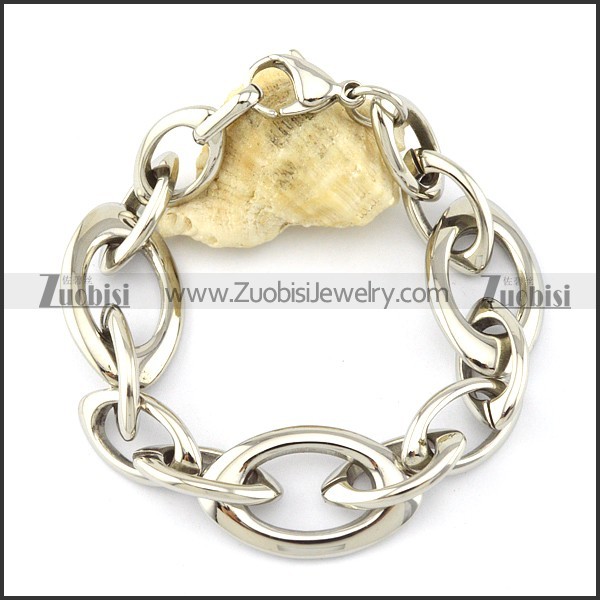 good quality 316L Steel Stainless Steel Bracelet with Stamping Craft -b001245