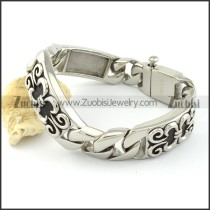 Stainless Steel Stamping Bracelet with Cheap Wholesale Price -b001056