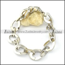 top quality noncorrosive steel Stainless Steel Bracelet with Stamping Craft -b001240