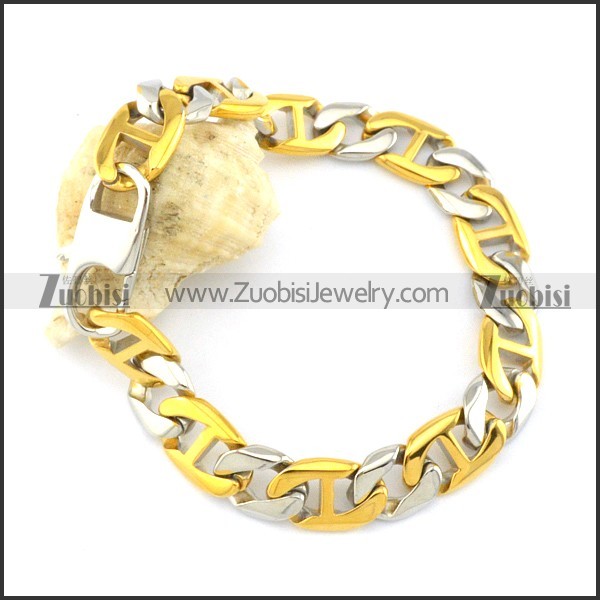 Stainless Steel Stamping Bracelet with Cheap Wholesale Price -b001051