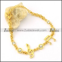 good-looking Stainless Steel Stainless Steel Bracelet with Stamping Craft -b001179