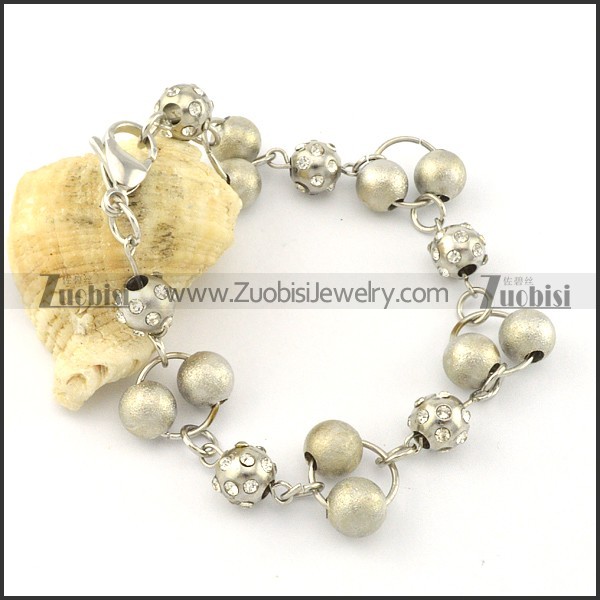 Stainless Steel Stamping Bracelet with Cheap Wholesale Price -b001054