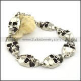 Mens' Stainless Steel Bracelets for Motorcycle Lovers -b001078