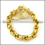 beauteous Stainless Steel Stainless Steel Bracelet with Stamping Craft -b001230