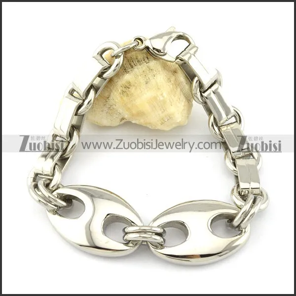 the best 316L Stainless Steel Bracelet with Stamping Craft -b001235