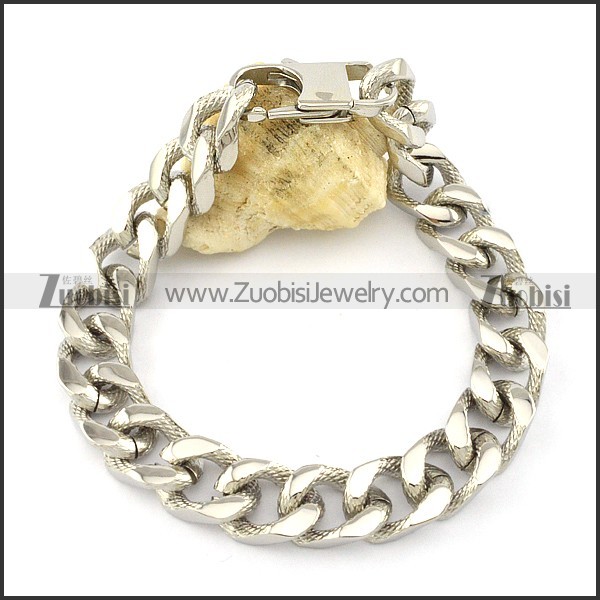 Great 316L Steel stamping bracelets -b001375