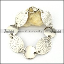 good 316L Stainless Steel Stainless Steel Bracelet with Stamping Craft -b001239