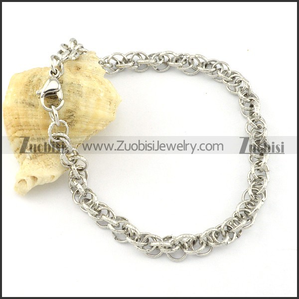 316L Stainless Steel Stamping Bracelet -b001070