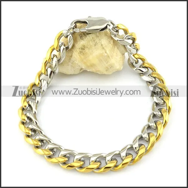 Good Welcome 316L Steel stamping bracelets -b001379